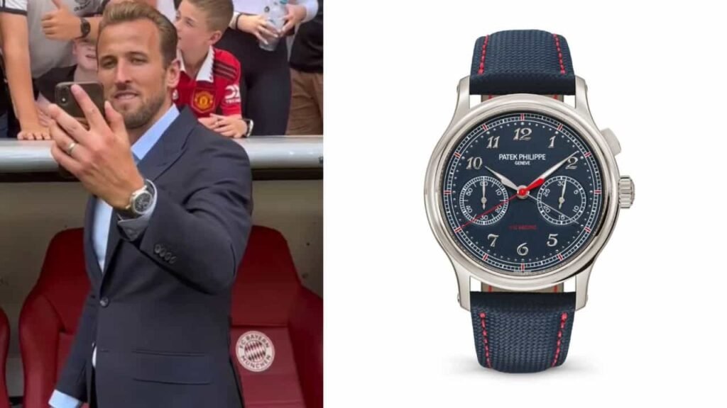 Harry Kane Spotted Wearing Rare Patek Philippe This Is Watch