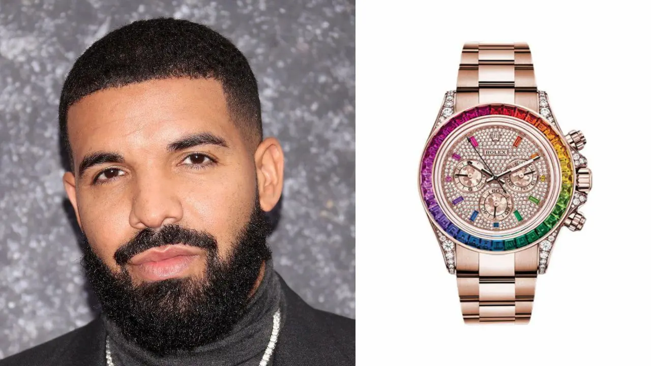 Drake Was Spotted Wearing Rolex Daytona Everose Gold 116595RBOW » This ...