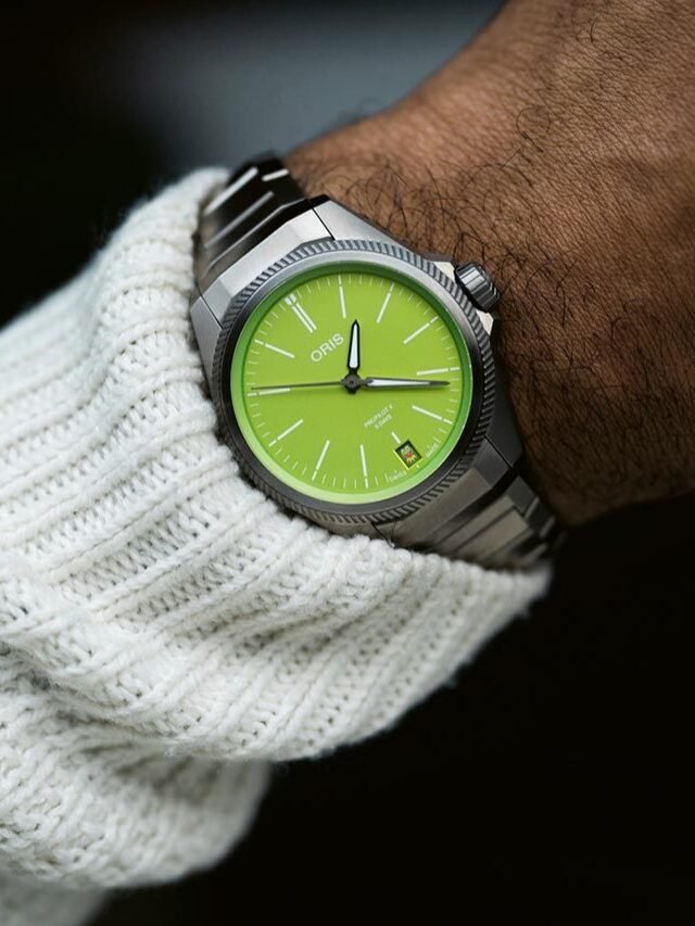 Oris-ProPilot-X-Kermit-Edition-Green-Dial-Wrist-1