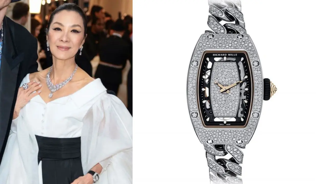 Actress-michelle-yeoh-was-spotted-wearing-richard-mille-watch-at-the-met-gala-2023