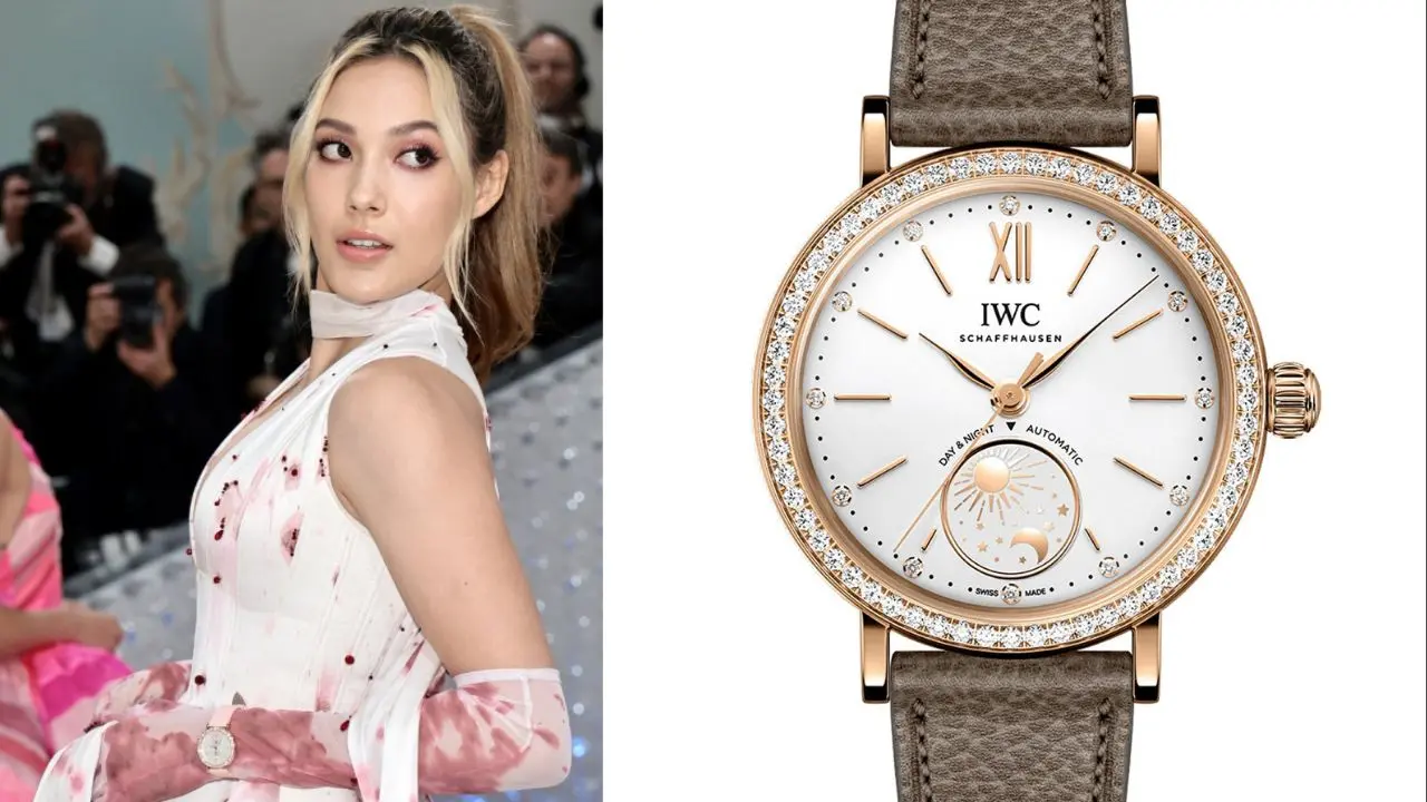 Eileen-gu-was-spotted-wearing-iwc-portofino-watch-at-the-met-gala-2023