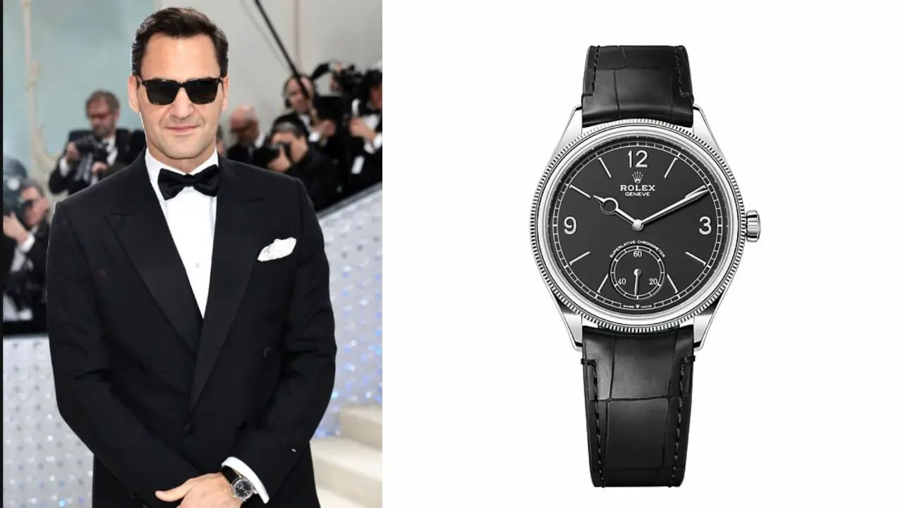 Roger-federer-was-spotted-wearing-rolex-perpetual-1908-at-the-met-gala-2023