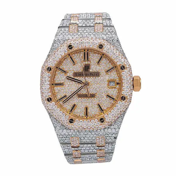 6ix9ine-watch-collection-audemars-piguet-royal-oak-self-winding-15450sr-diamonds