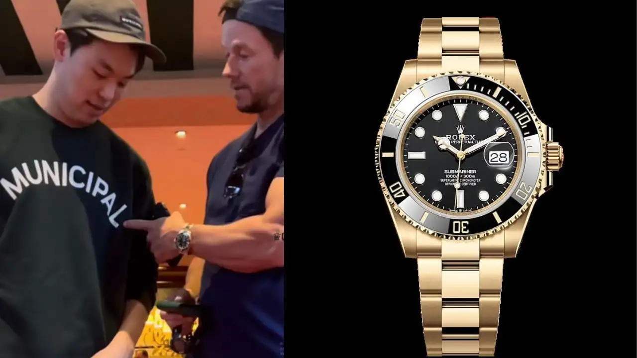 Actor-Mark-Wahlberg-Spotted-Wearing-Rolex-Submariner