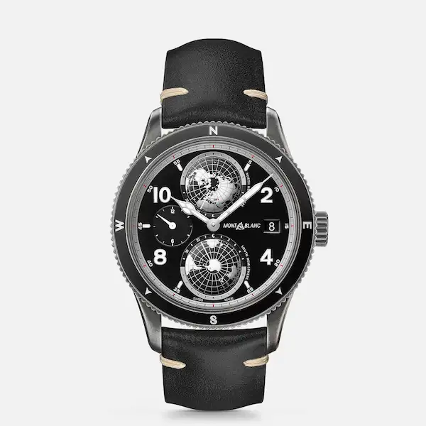 Cillian-murphy-watch-collection-Montblanc-1858-Geosphere-UltraBlack-MB128257