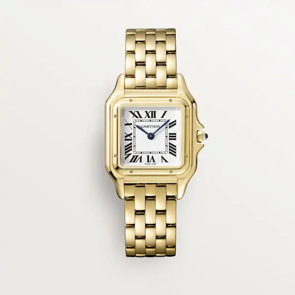 Georgina-rodriguez-watch-collection-Panthere de Cartier-18k-Yellow-Gold-CRWGPN0009