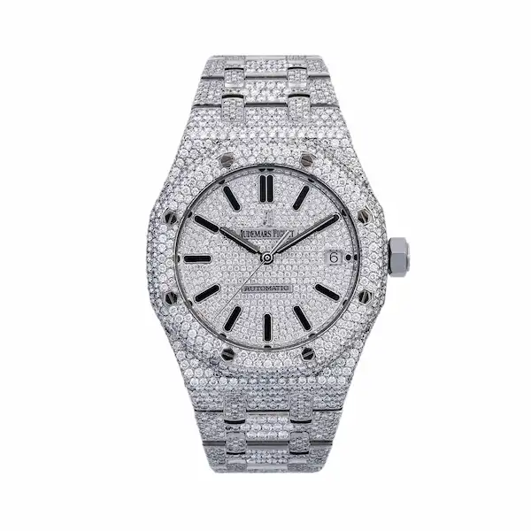 Kehlani-watch-collection-audemars-piguet-iced-out-self-winding