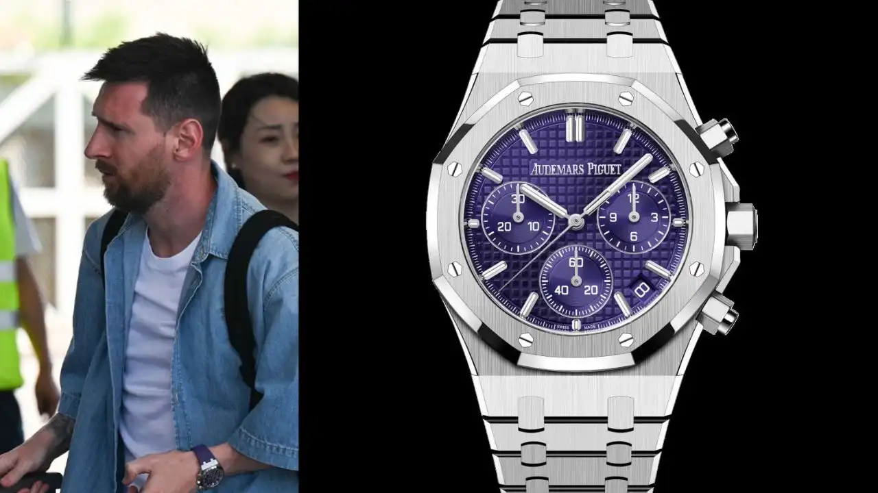 Lionel Messi Was Spotted Wearing Audemars Piguet » This Is Watch