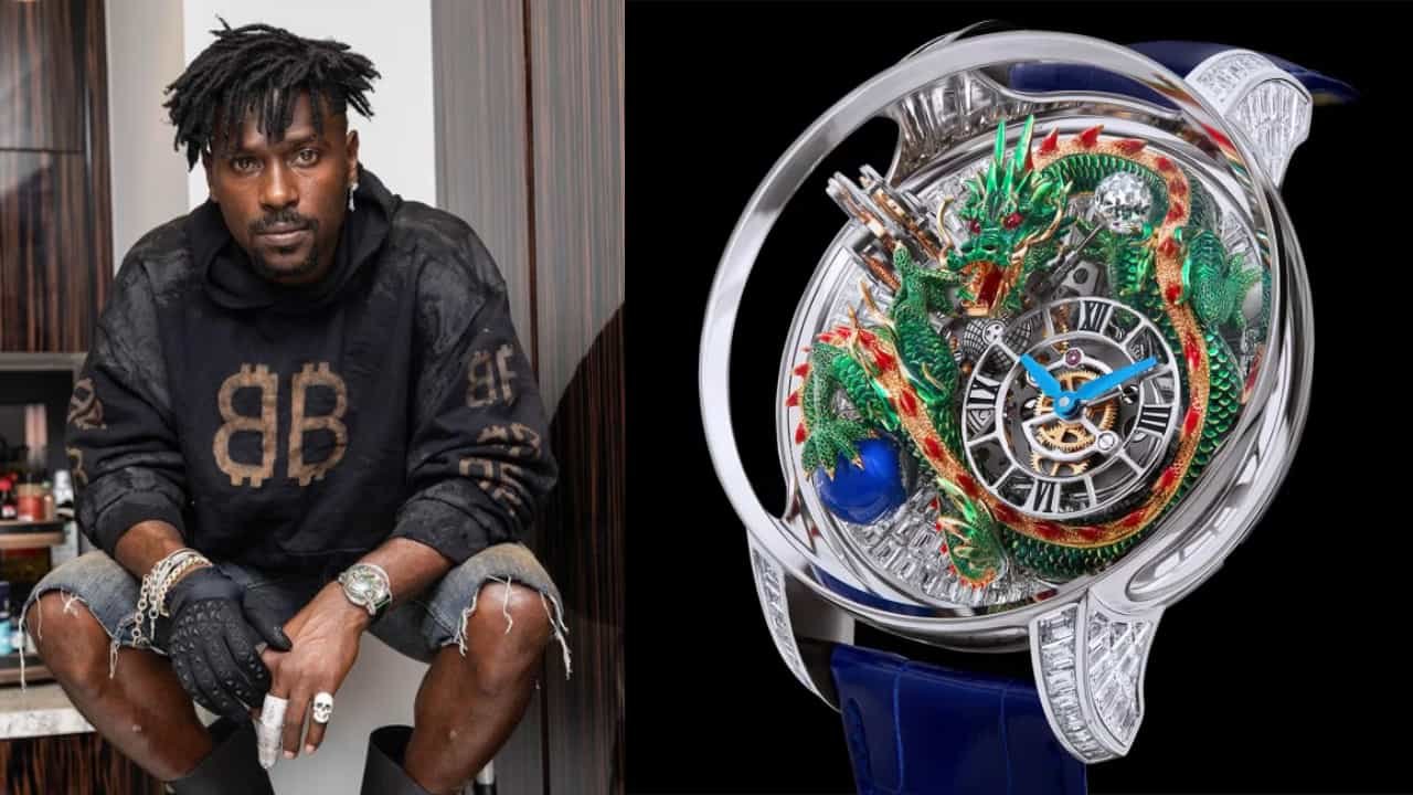 Antonio-brown-spotted-wearing-jacob-&-co-watch