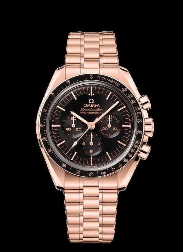 David-de-gea-watch-collection-omega-speedmaster-moonwatch-professional-rose-gold
