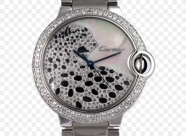 Demi-rose-watch-collection-cartier-ballon-bleu-leopard-dial-custom-diamonds