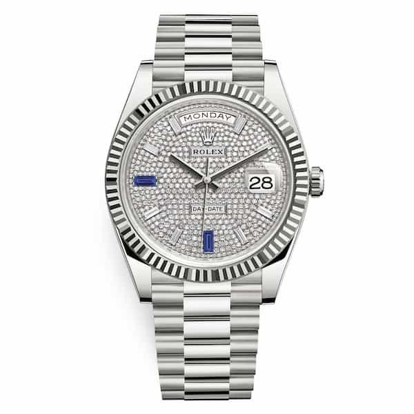 Dominik-Szoboszlai-Spotted-Wearing-Rolex-Day-Date-40-18k-White-Gold-228239-Diamond-Bezel-And-Dial