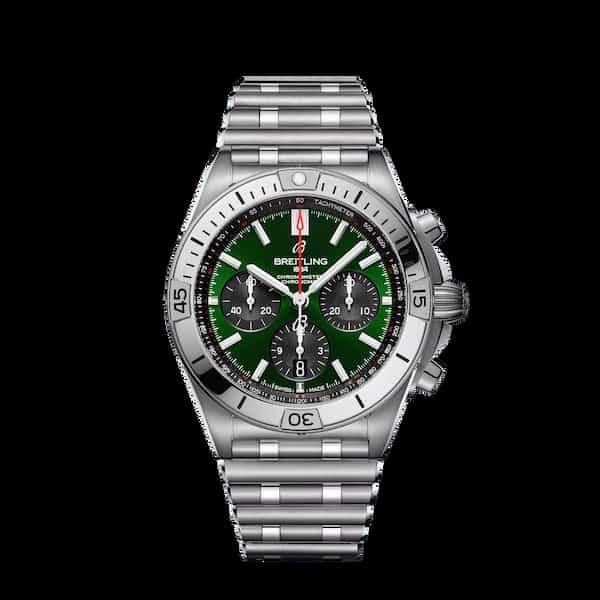 Erling-haaland-spotted-wearing-breitling-chronomat-b01-42