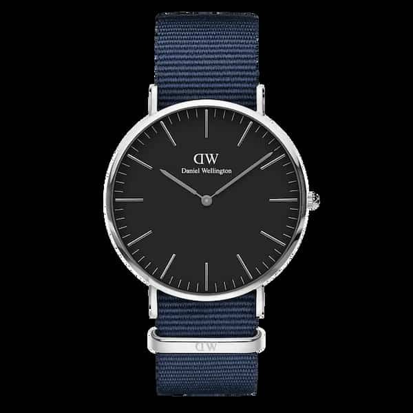 Fabrizio-romano-watch-collection-daniel-wellington-bayswater-blue-strap