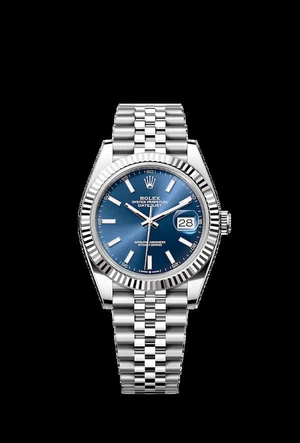 Harry-maguire-watch-collection-rolex-datejust-blue-dial-jubilee-bracelet