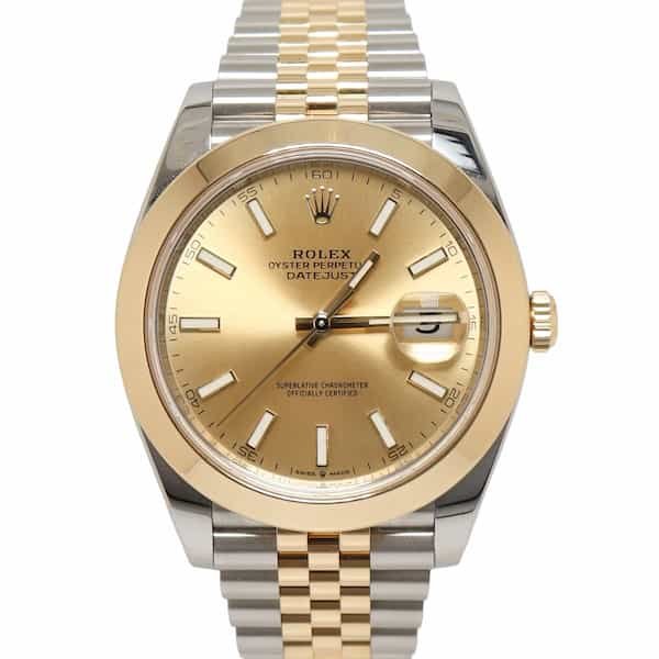 Pedro-pascal-watch-collection-rolex-datejust-two-tone-gold-and-steel