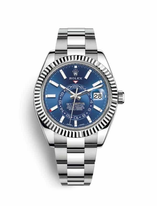 Steven-Gerrard-Watch-Collection-Rolex-Sky-Dweller-Blue-Dial