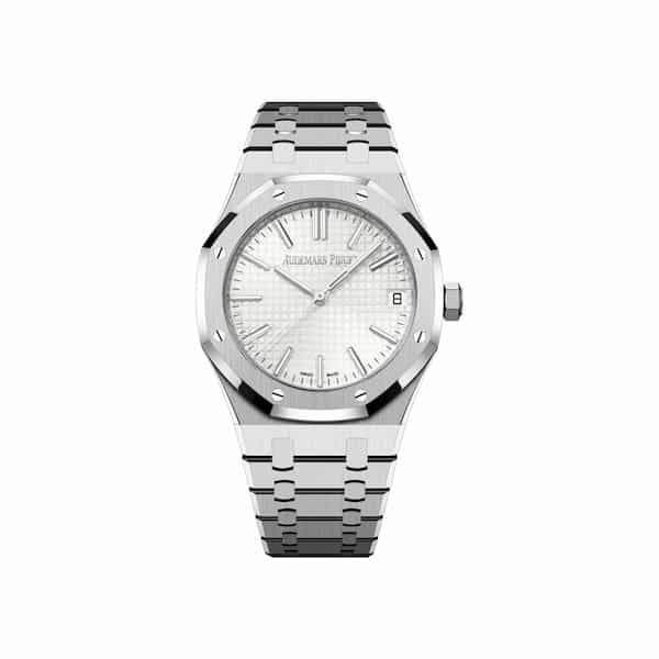 Thiago-silva-watch-collection-audemars-piguet-royal-oak-selfwinding-silver-dial-watch