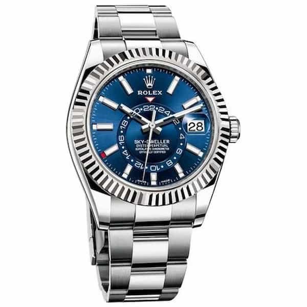 Troye-sivan-watch-collection-Rolex-sky-dweller-sunburst-blue-dial-326934