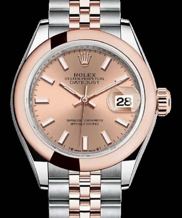 Urvashi-rautela-watch-collection-Rolex-Datejust-Everose-Gold-Steel-279161-watch