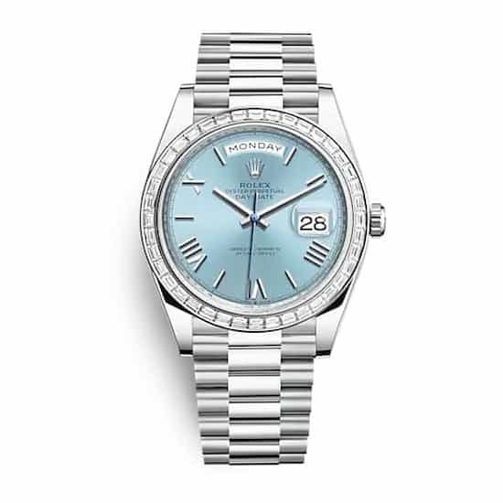 AP-dhillon-watch-collection-Rolex-Day-Date-40-Ice-Blue-DIal-Baguette-Set-Diamond-Bezel-228396TBR-0030