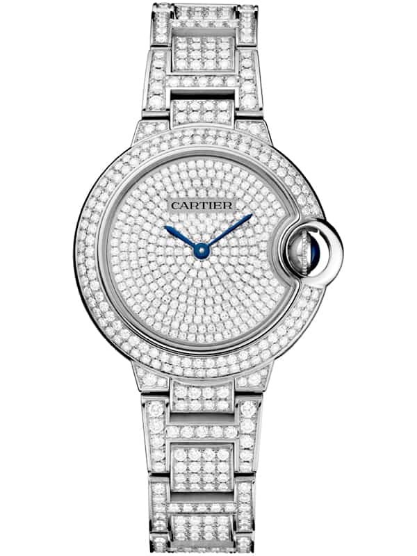 Agnez-Mo-watch-collection-Cartier-Ballon-Bleu-18K-White-Gold-Diamond-Watch-HPI00562