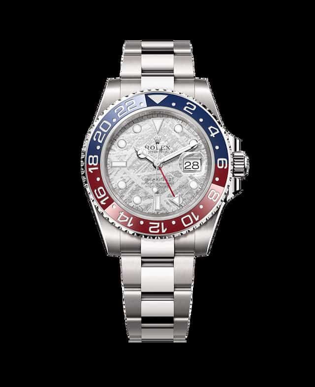 Bukayo-saka-watch-collection-Rolex-GMT-Master-II-18k-White-Gold-126719BLRO
