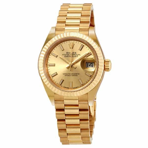 Jameela-jamil-watch-collection-rolex-oyster-perpetual-datejust-18k-yellow-gold