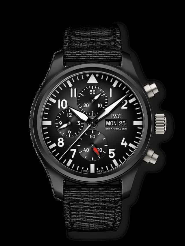 Juan-Mata-Watch-Collection-IWC-Pilots-Watch-Chronograph-Top-Gun