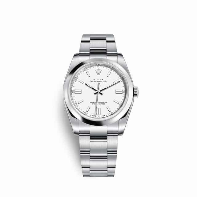 Kajal-aggarwal-watch-collection-Rolex-Oyster-Perpetual-36-White-Dial-116000-0012