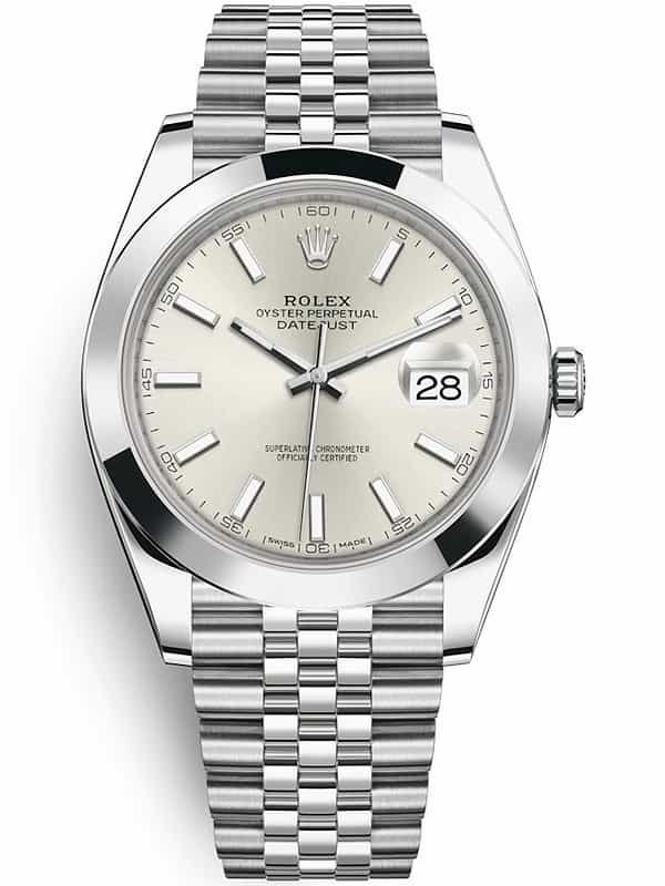 Max-Holloway-Watch-Collection-Rolex-Datejust-Silver-Dial-126300