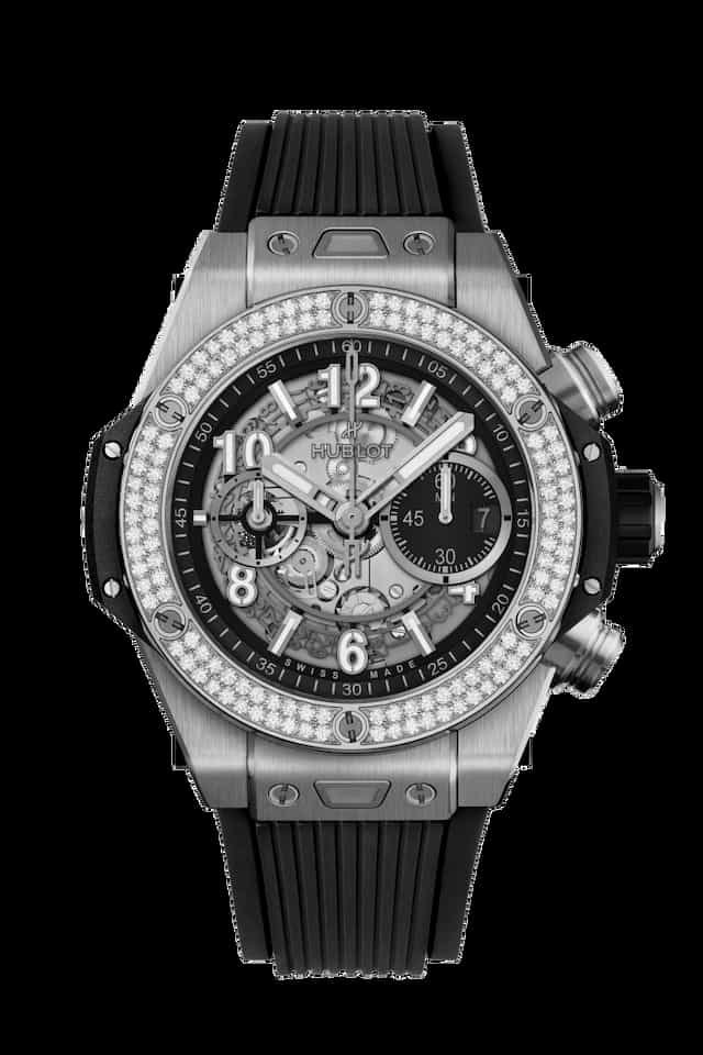 Natti-natasha-watch-collection-hublot-big-bang-unico-titanium-diamonds
