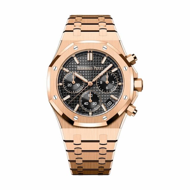 Polo-g-watch-collection-audemars-piguet-royal-oak-chronograph-rose-gold-black-dial-26240OR