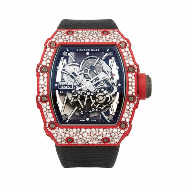 Polo-g-watch-collection-richard-mille-rm-035-red-quartz-iced-out