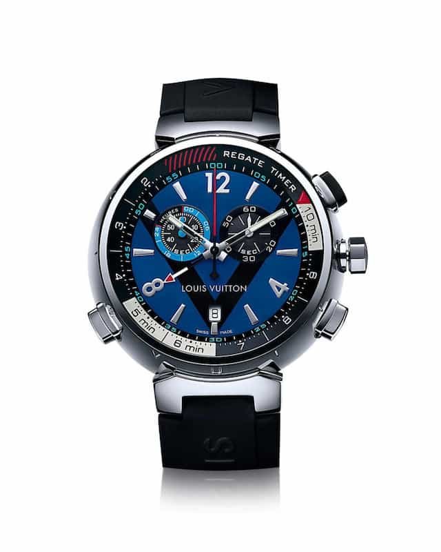 Prabhas-watch-collection-Louis-Vuitton-Tambour-Regatta-Navy