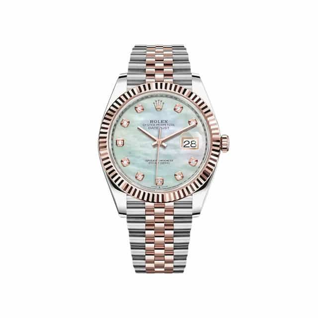 Sahil-khan-watch-collection-Rolex-Datejust-41-Two-Tone-MOP-Diamond-Dial-Jubilee-126331