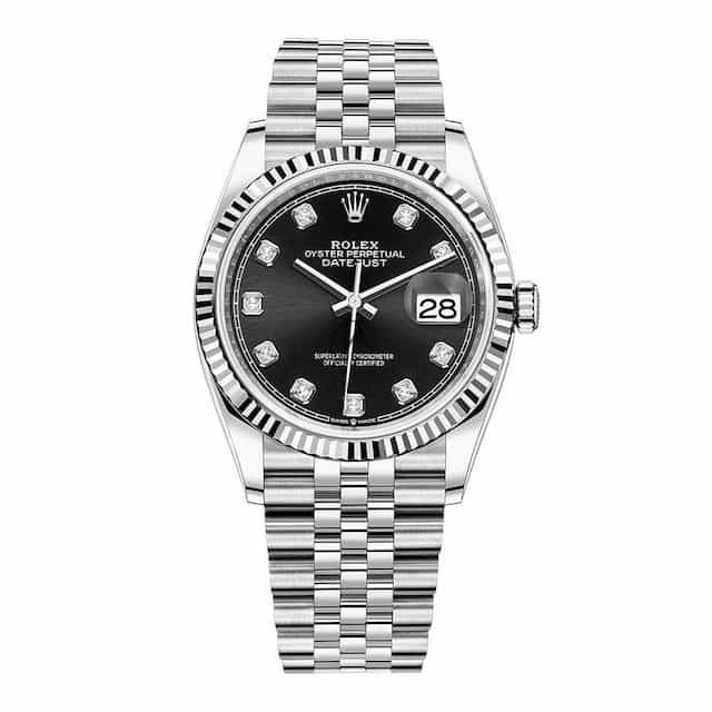 Sonakshi-sinha-watch-collection-rolex-datejust-diamond-black-dial-jubilee-126234