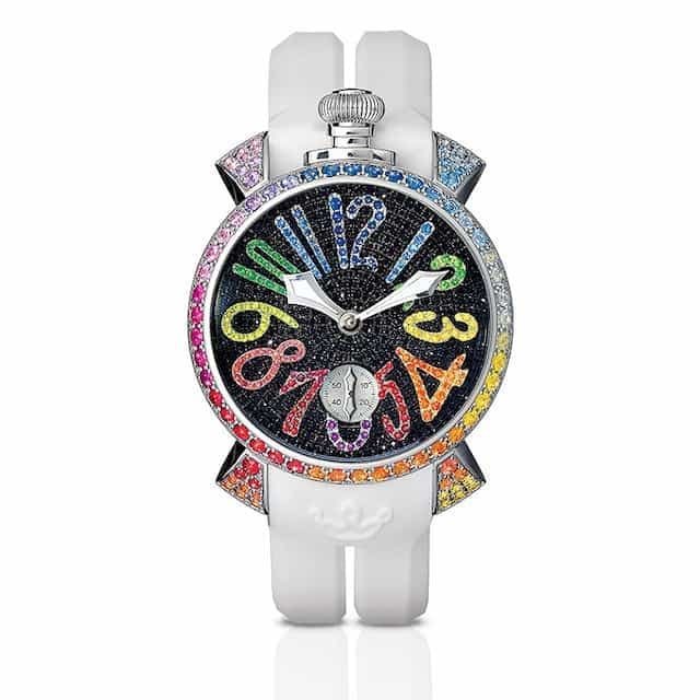 vinicius-jr-watch-collection-GaGa-Milano-Manuale-Fancy-Edition-18k-White-Gold-Watch