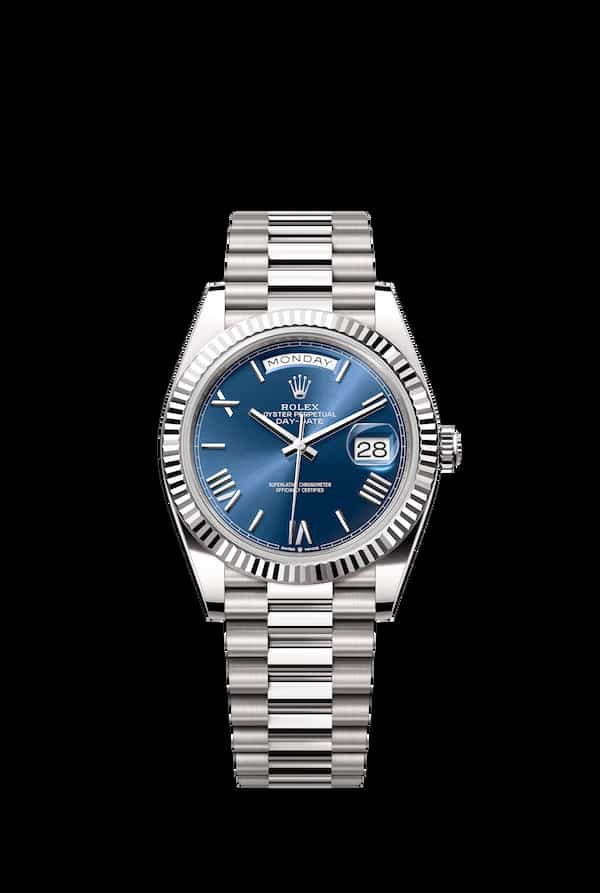 Florian-Wirtz-Watch-Collection-Rolex-Day-Date-40-Bright-Blue-Dial-M228239-0007
