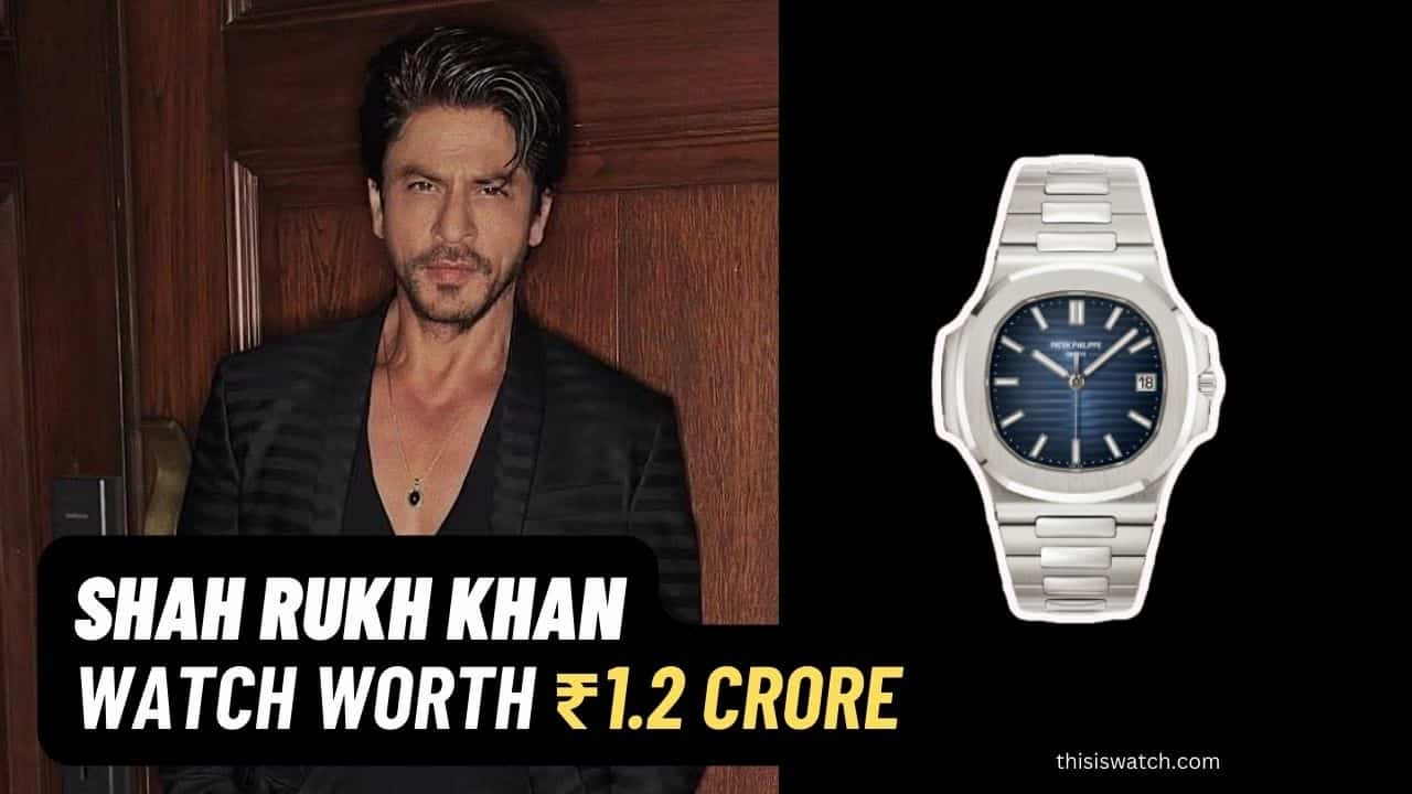 Jawan Press Meet: Price of SRK's Patek Philippe watch is..