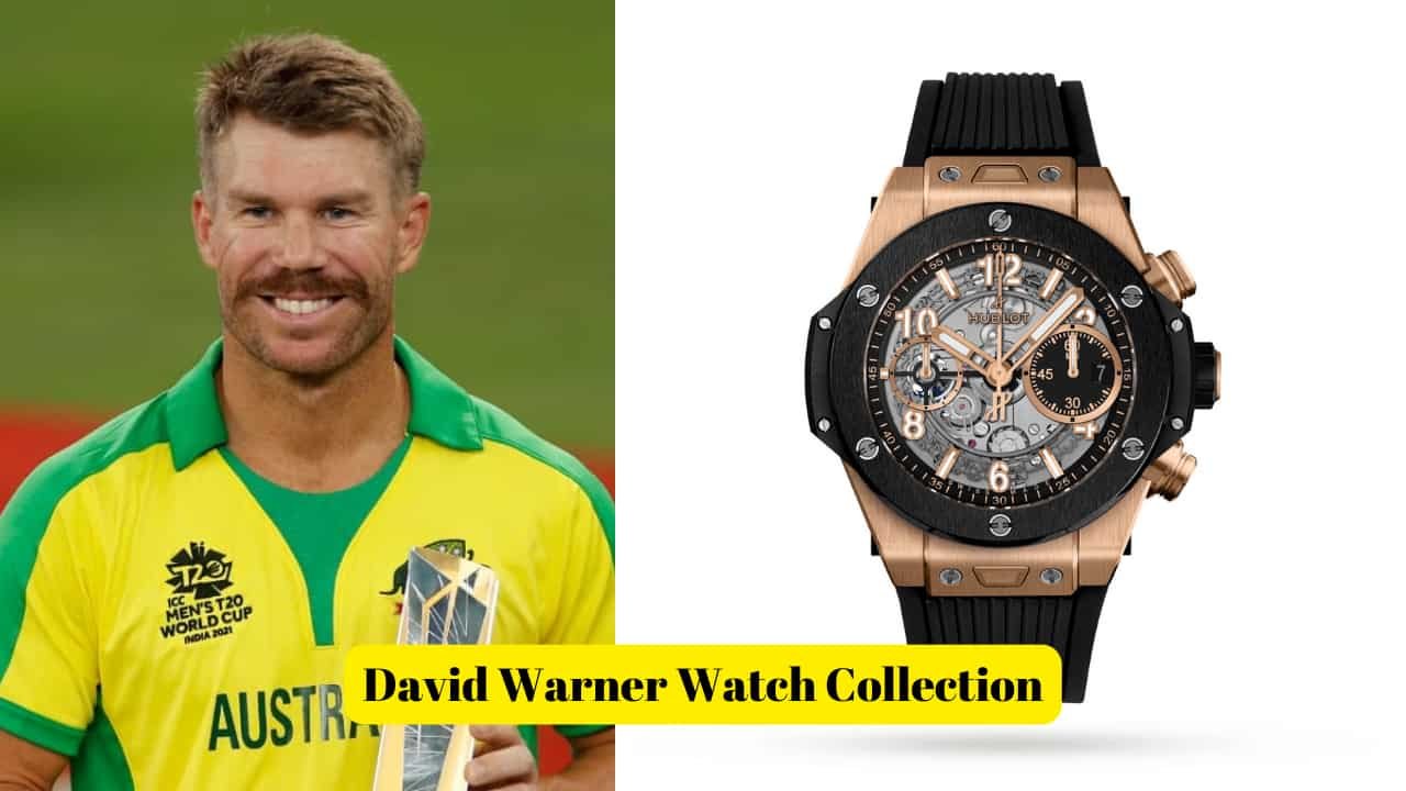 David Warner Watch Collection Is Magnificent