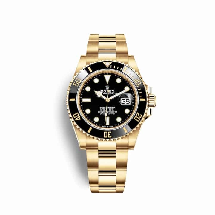 Rohit-sharma-spotted-wearing-rolex-submariner-18k-yellow-gold- M126618ln-0002