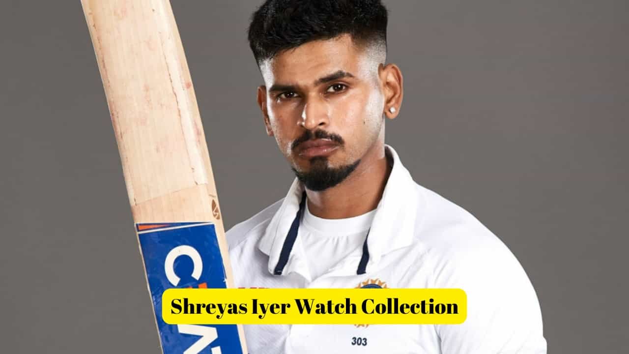 The Shreyas Iyer Watch Collection Is Phenomenal