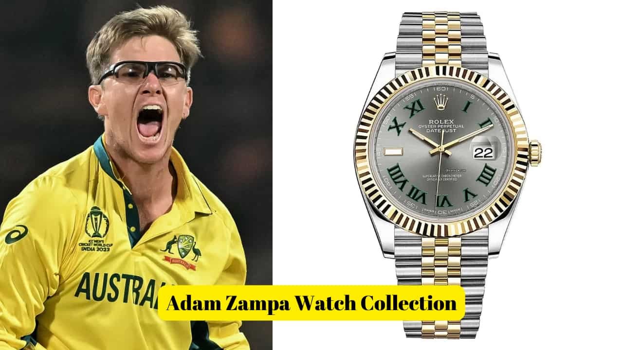 This Is The Adam Zampa Watch Collection